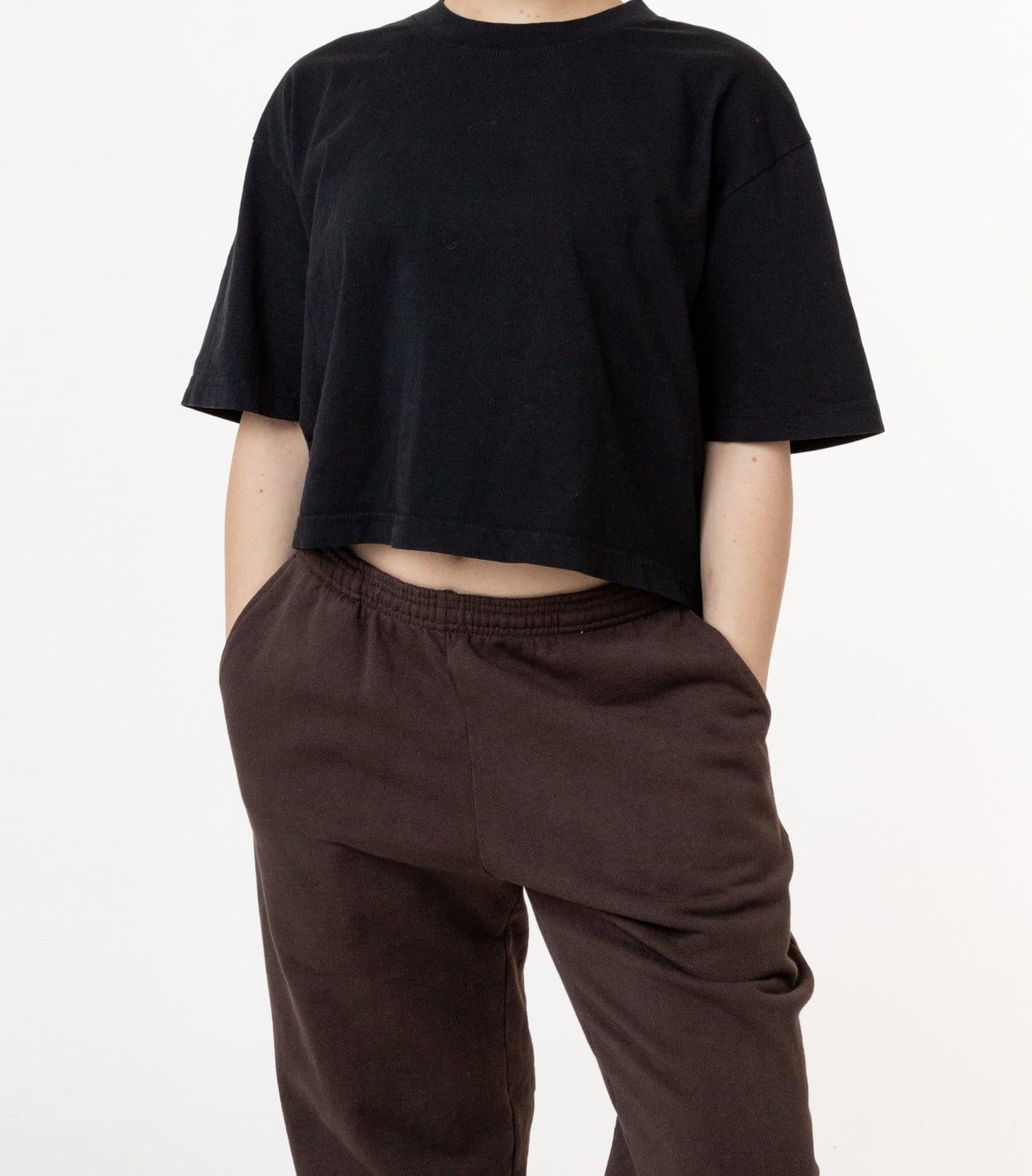 Women's Vintage oversized Cropped Tee